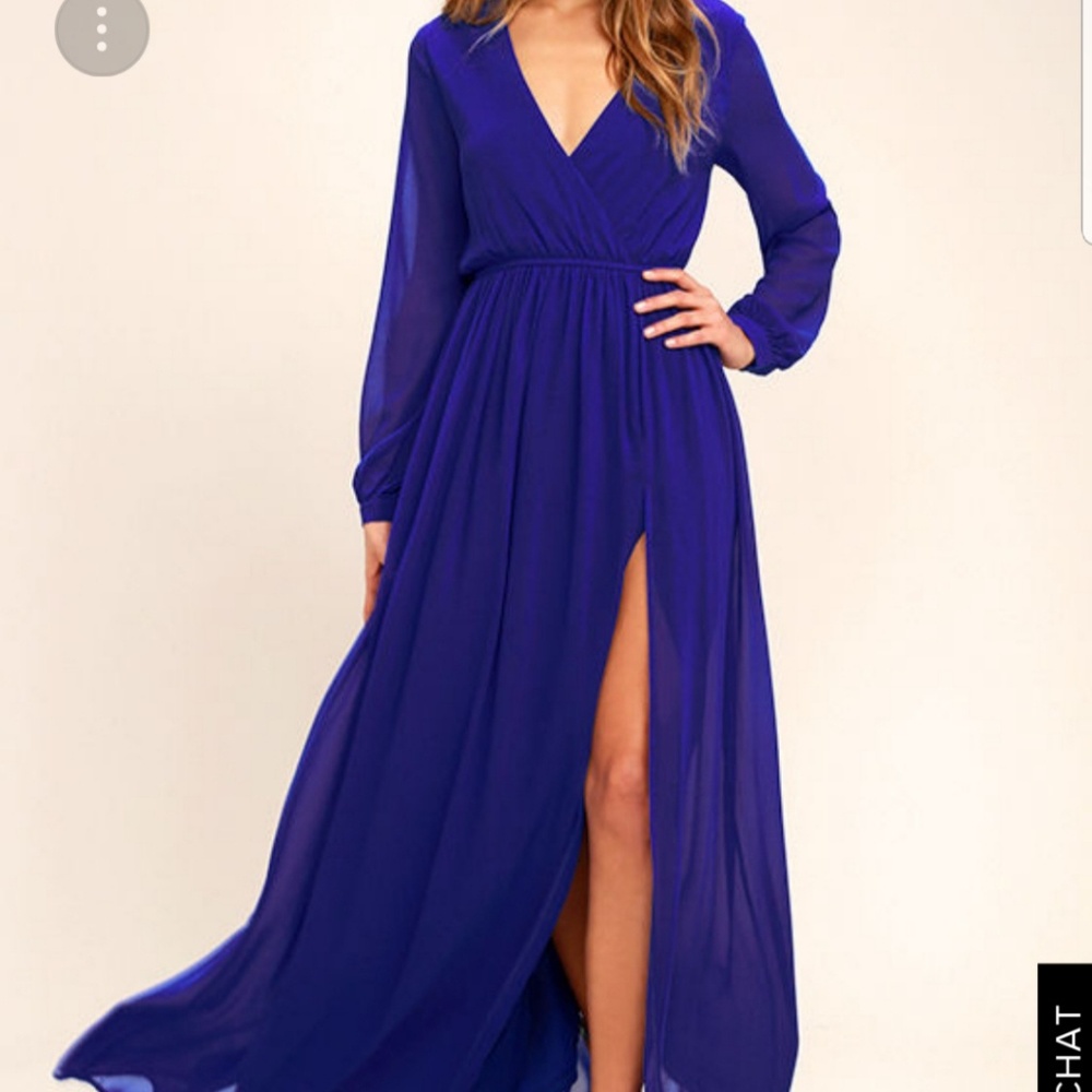 Lulus maxi dress